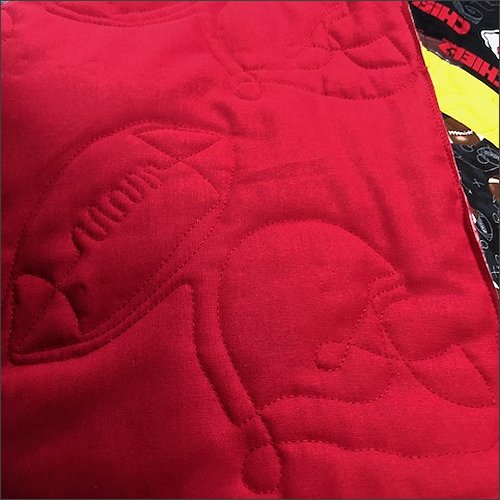 Football Gear - quilting pantograph