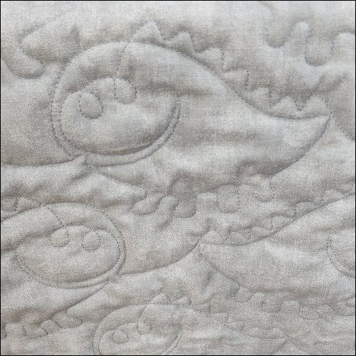 Happy Dinosaur - quilting pantograph