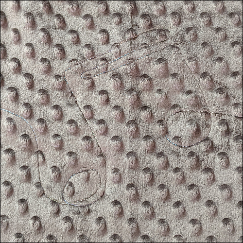 Musical Notes Tremolo - quilting pantograph