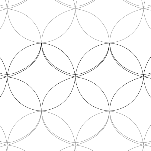 Orange Peel Candy - quilting pantograph