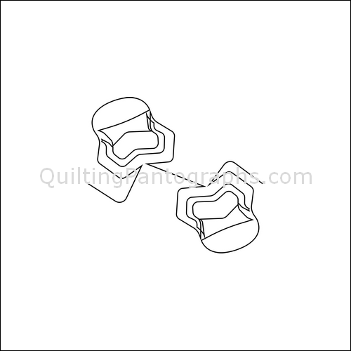 Zeke's Troopers - quilting pantograph