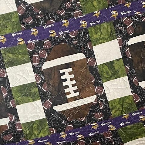 Football Gear - quilting pantograph