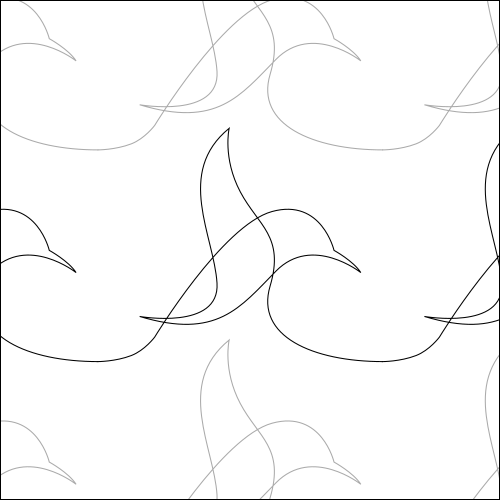 Lisa Bird - quilting pantograph