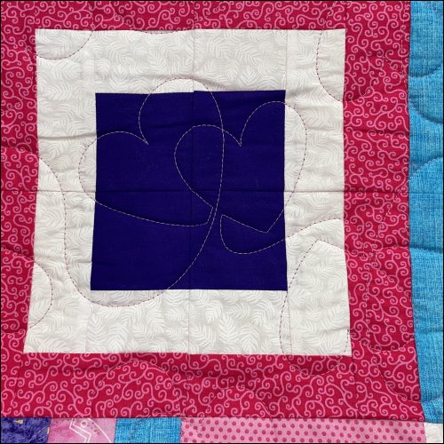 Abby's Joyful Heart - quilting pantograph