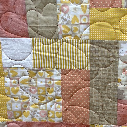 Abby's Joyful Heart - quilting pantograph