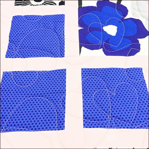 Abby's Joyful Heart - quilting pantograph