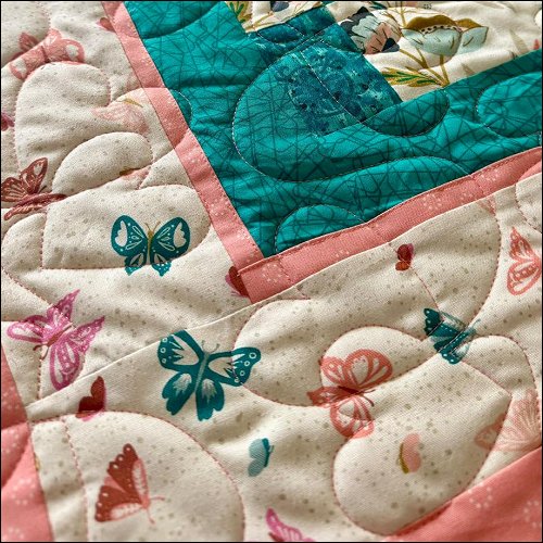 Abby's Joyful Heart - quilting pantograph