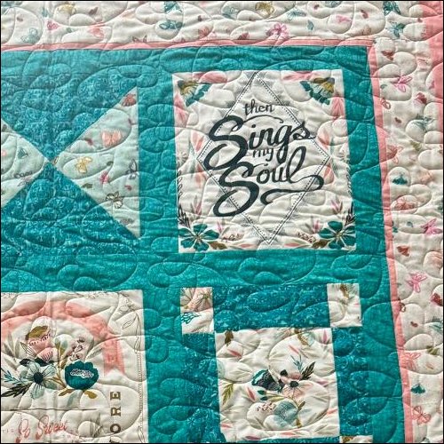 Abby's Joyful Heart - quilting pantograph