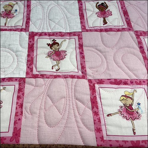 Arlington's Pirouette - quilting pantograph