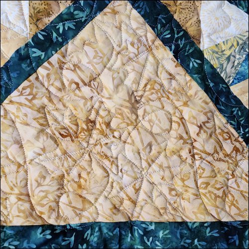 Autumn Leaves - quilting pantograph