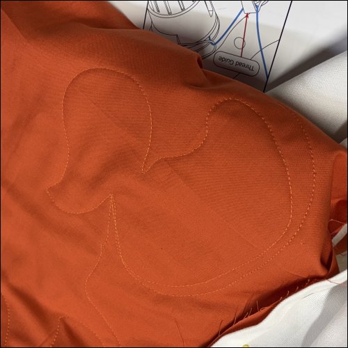 Baby Ducks - quilting pantograph
