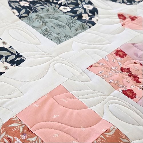 Butterfly Leaves - quilting pantograph