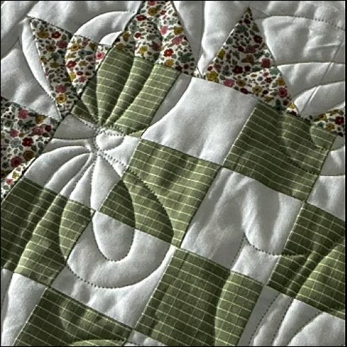 Christmas Bow - quilting pantograph