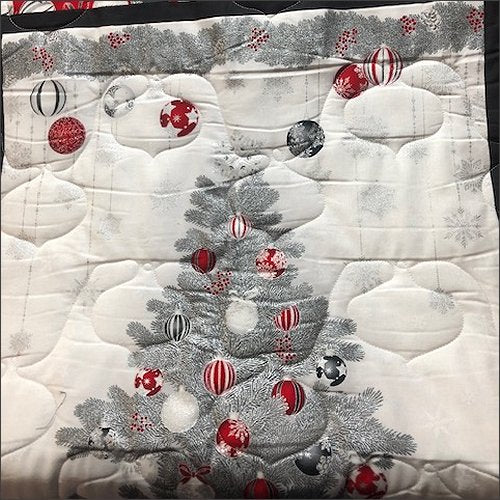 Christmas Ornaments Clear - quilting pantograph