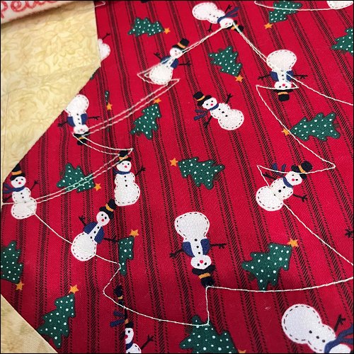 Christmas Tree Farm - quilting pantograph