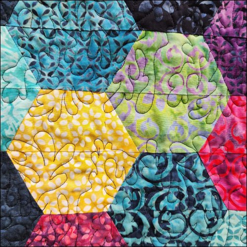 Coral Meander - quilting pantograph