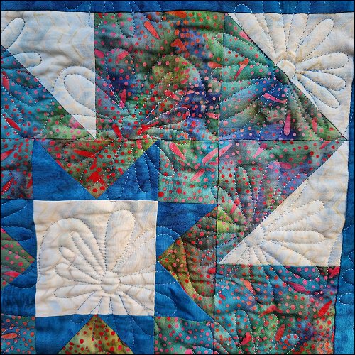 Daisy Bell - quilting pantograph