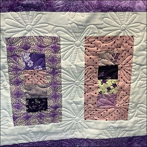 Daisy Bell - quilting pantograph