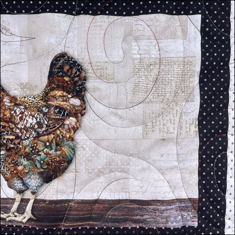 Fire Ball Swirls - quilting pantograph