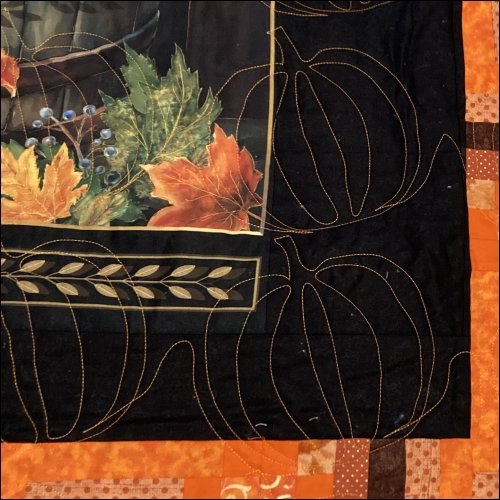 Great Pumpkin - quilting pantograph