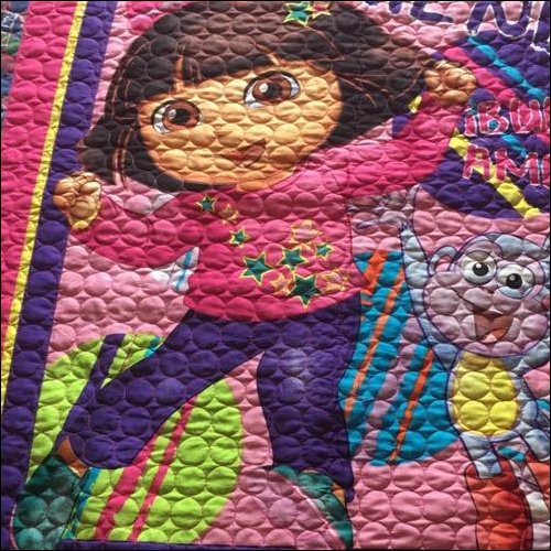 Half Moon Circles - quilting pantograph