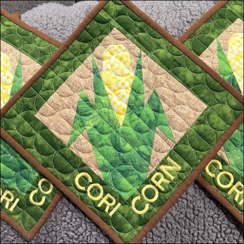 Half Moon Circles - quilting pantograph