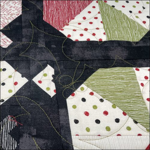 Holly Leaves - quilting pantograph