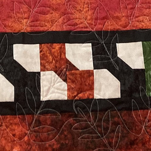 Lattice Leaves - quilting pantograph