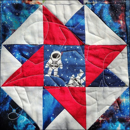 Lucky Stars - quilting pantograph