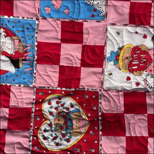 Nana's Hearts - quilting pantograph