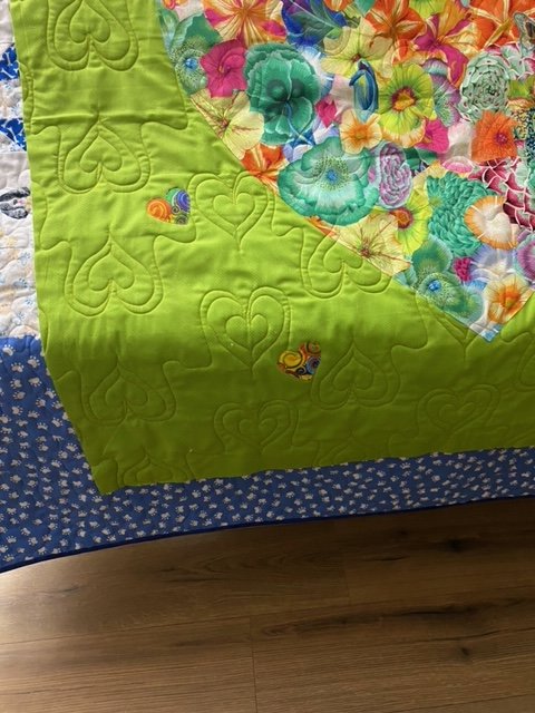 Nana's Hearts - quilting pantograph