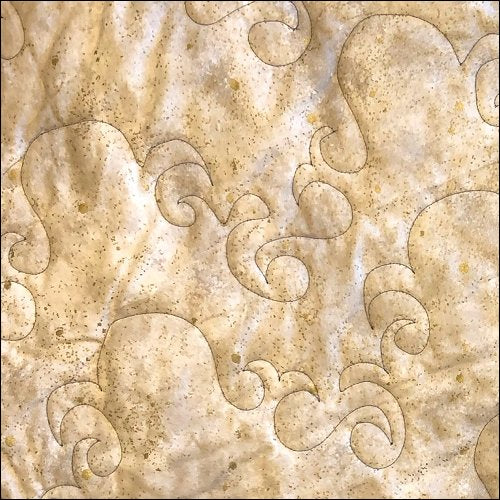 Octopus Swirls - quilting pantograph