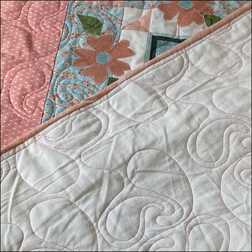Paisley Swirls - quilting pantograph