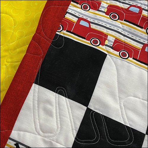 Puppy Dog Meeko - quilting pantograph