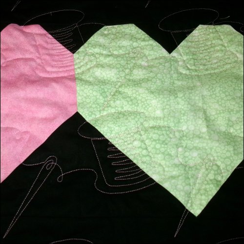 Sewing Needle and Thread - quilting pantograph