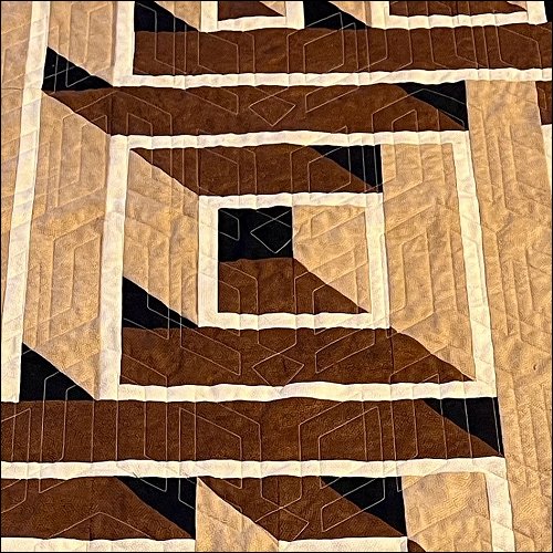 Square Halls - quilting pantograph