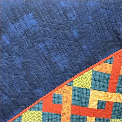 Square Halls - quilting pantograph