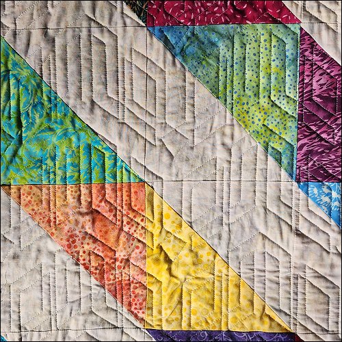 Square Halls - quilting pantograph