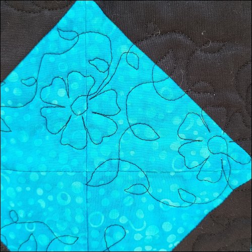 Summer Flowers - quilting pantograph