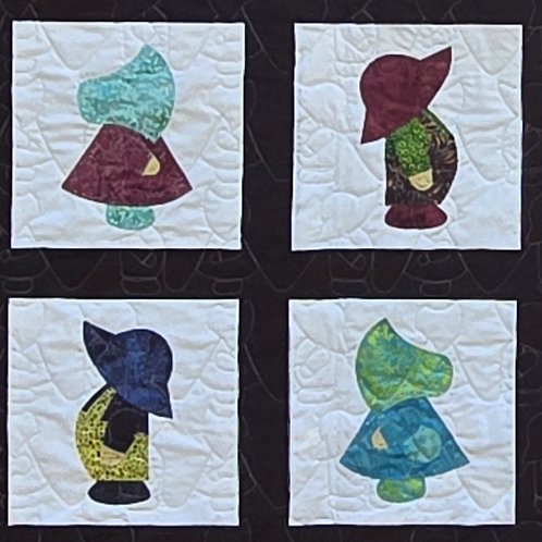 Sunbonnet Sam - quilting pantograph