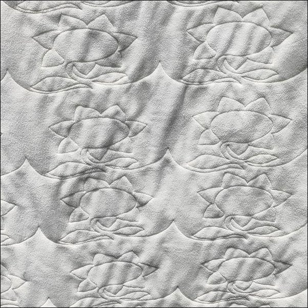 Sunflowers for Ukraine - Free Quilting Pantograph