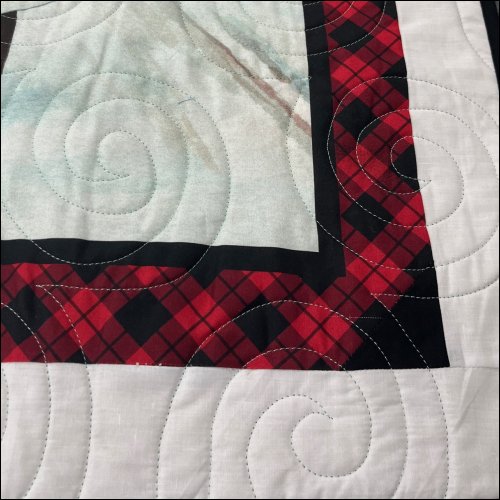 Swirly Whirly - quilting pantograph