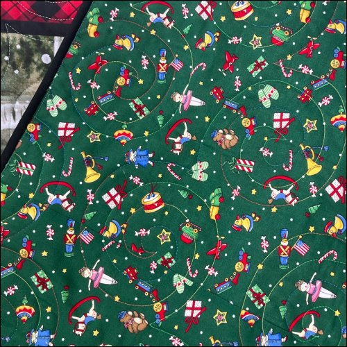 Swirly Whirly - quilting pantograph