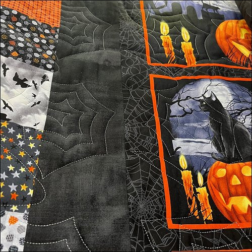 Tangled Spiderwebs - quilting pantograph