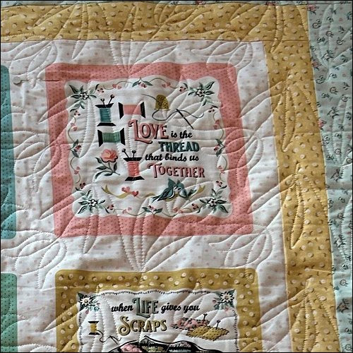 Tulip Festival - quilting pantograph