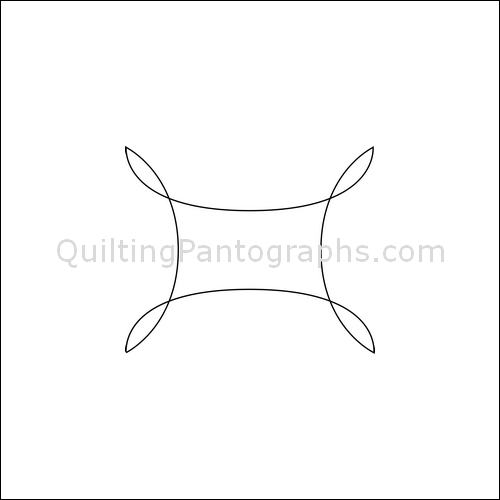 Cathedral Windows - quilting pantograph