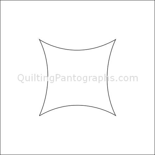 Double Wedding Ring - quilting pantograph