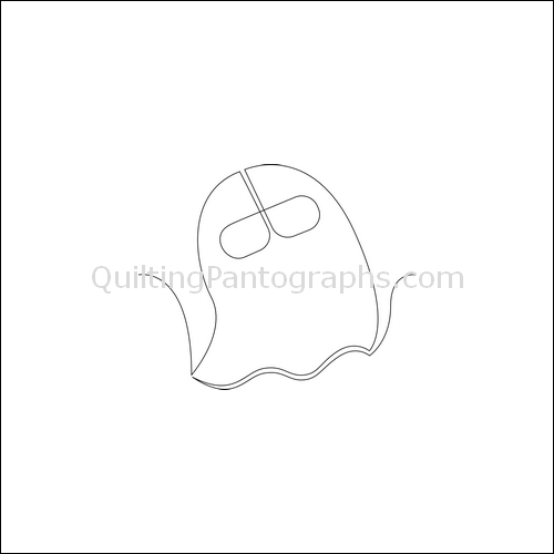 Floating Ghosts - quilting pantograph
