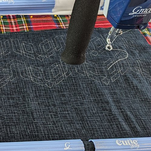 Square Halls - quilting pantograph