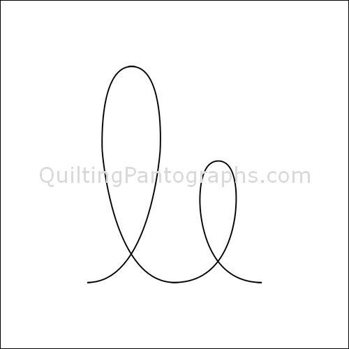 Hoopy Loopy - quilting pantograph